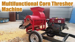 🌽 Multi-Function Corn Thresher Machine | Fast, Efficient & Reliable#thresher #cornthresher