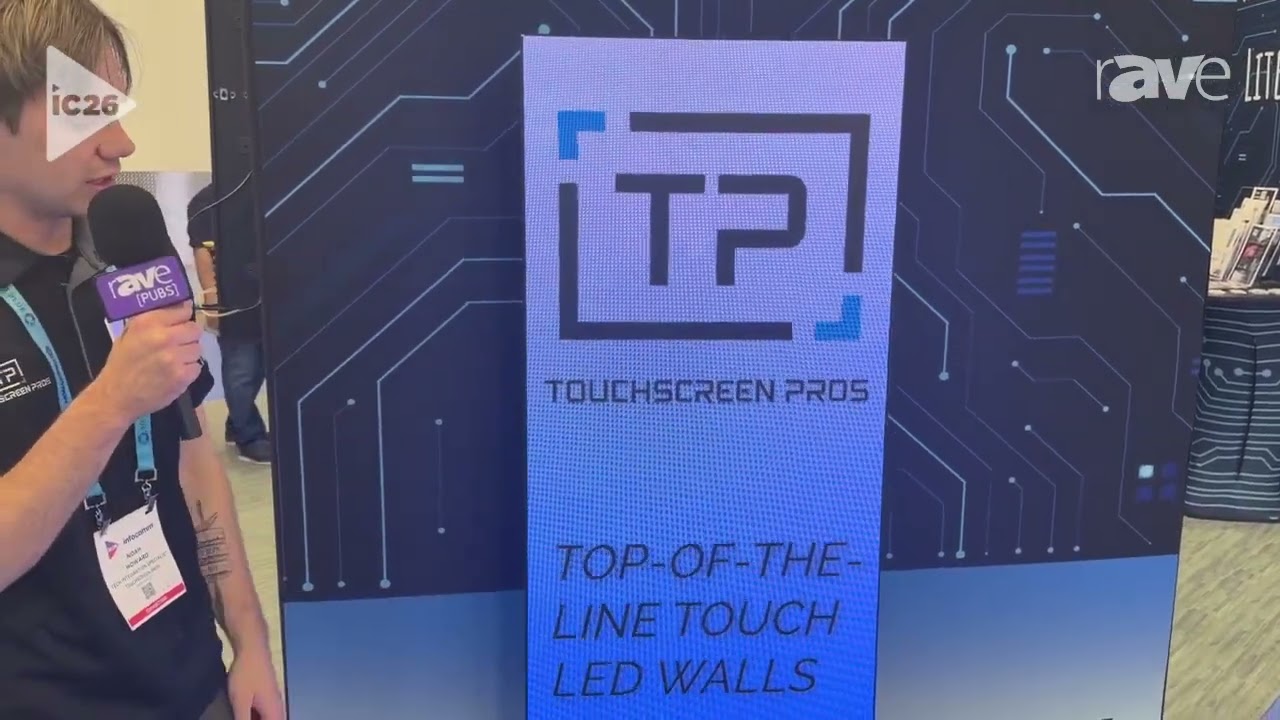 InfoComm 2026: TouchScreen Pro Demos Ensight Advertising Kiosk