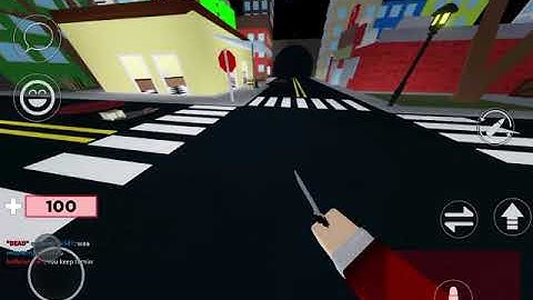 Knife 1v1 with my friend (arsenal roblox)