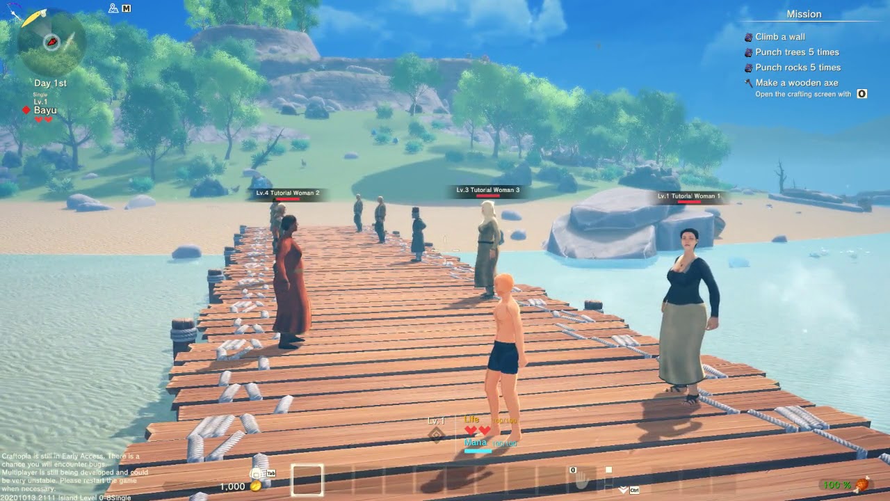 CRAFTOPIA Gameplay Part 1 ( Genshin Impact Offline Similar Game )