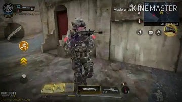 Doing a knife only challenge to get a nuke in cod(fan idea).