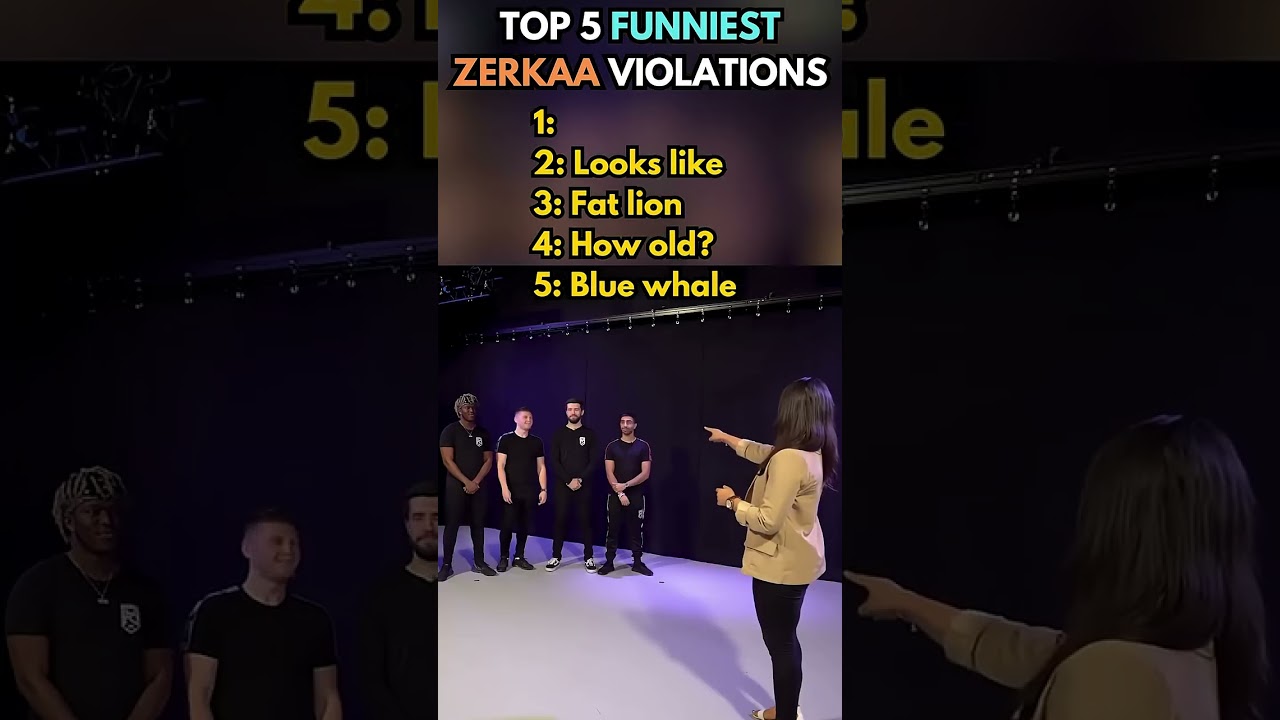 Top 5 Funniest Zerkaa Violations 😂💀 