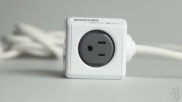 PowerCube Outlet Adapter with USB