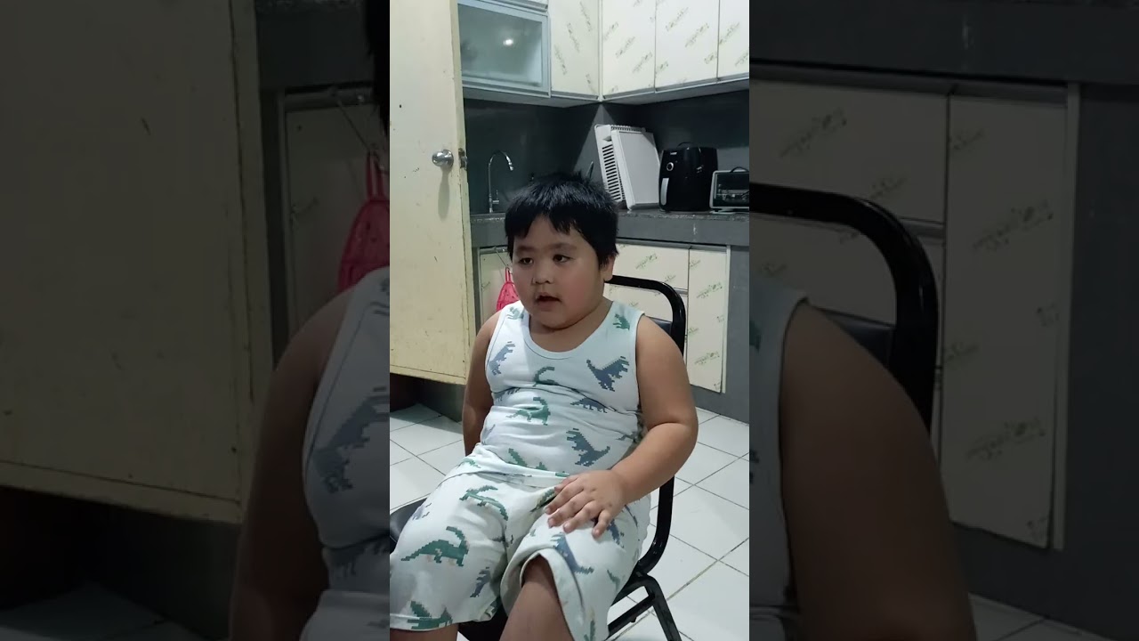 JAMES at 3 yrs old explaining about Dinosaurs