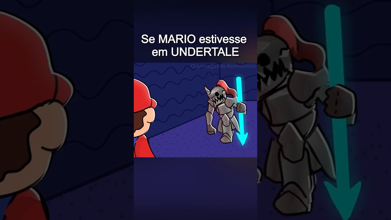 Se MARIO estivesse em UNDERTALE (Animação em Português)