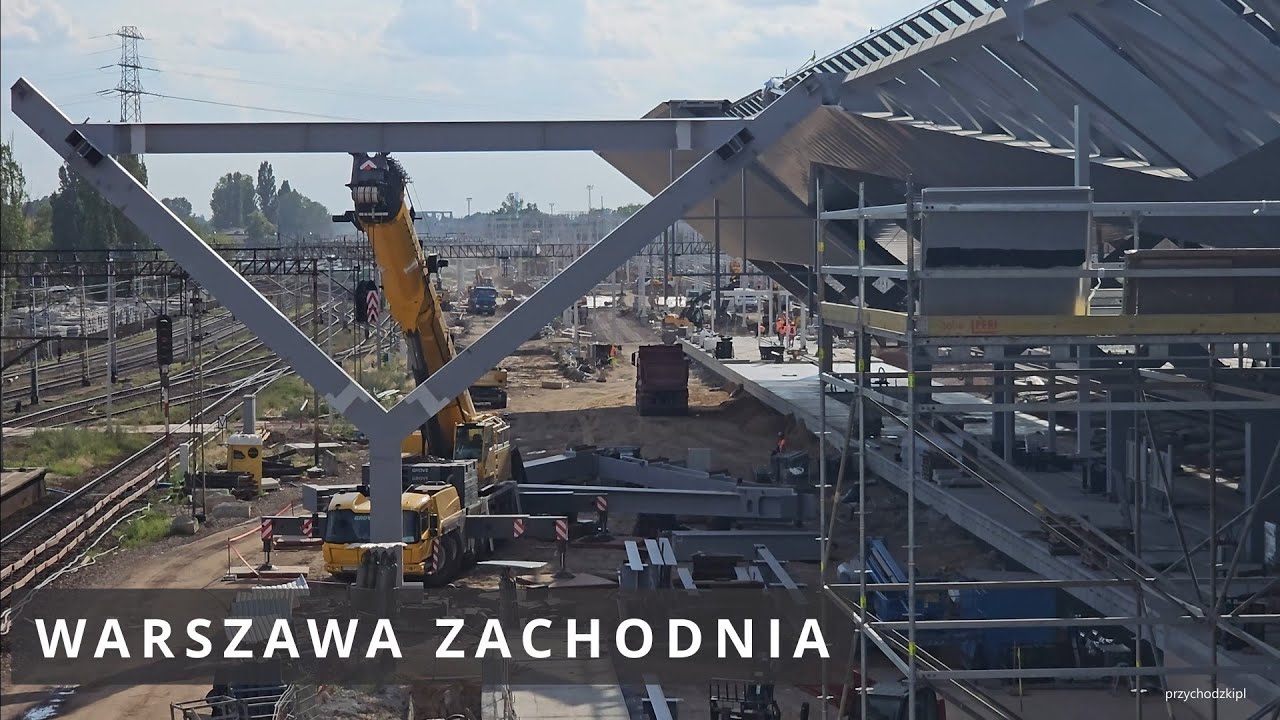 Warszawa / Warsaw Modernizacja Dworca Warszawa Zachodnia / Warsaw West Railway Station - 11.07.2023