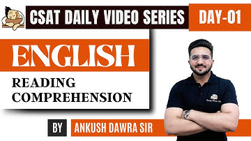 How To Solve English Reading Comprehension for UPSC Prelims CSAT 2024? | Sleepy Classes CSAT Videos