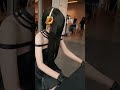 【ストリートピアノ】SPY× FAMILY OP「ミックスナッツ」をヨル・フォージャーが弾いてみた! Cosplay Piano Performance #shorts