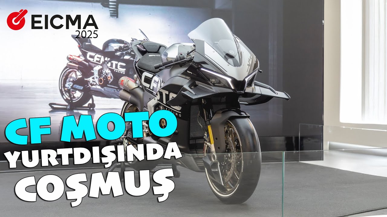 CF Moto Yurtdışında Coştu! Eicma 2025 CF Moto Standı