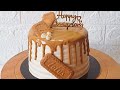 Melt in mouth Lotus Biscoff Cake | Step by step Recipe | Perfect Dessert |Authentic Indian Cooking |
