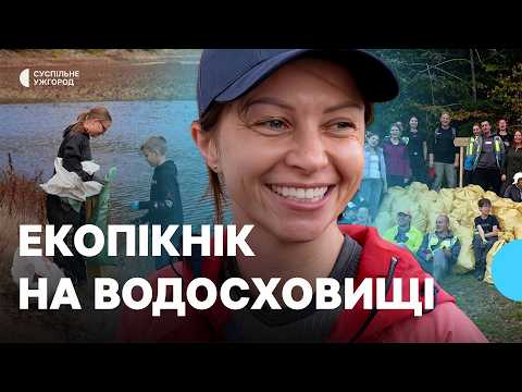 Over a ton of trash: volunteers from NGO "Chysto.de?!" cleaned up the Vilshany Reservoir shoreline