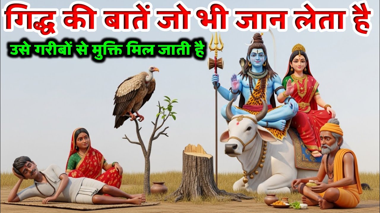 भगवान शिव ने बताया गिद्ध की यह बातें जो भी जान लेता है उसे गरीबों से मुक्ति मिल जाती है।