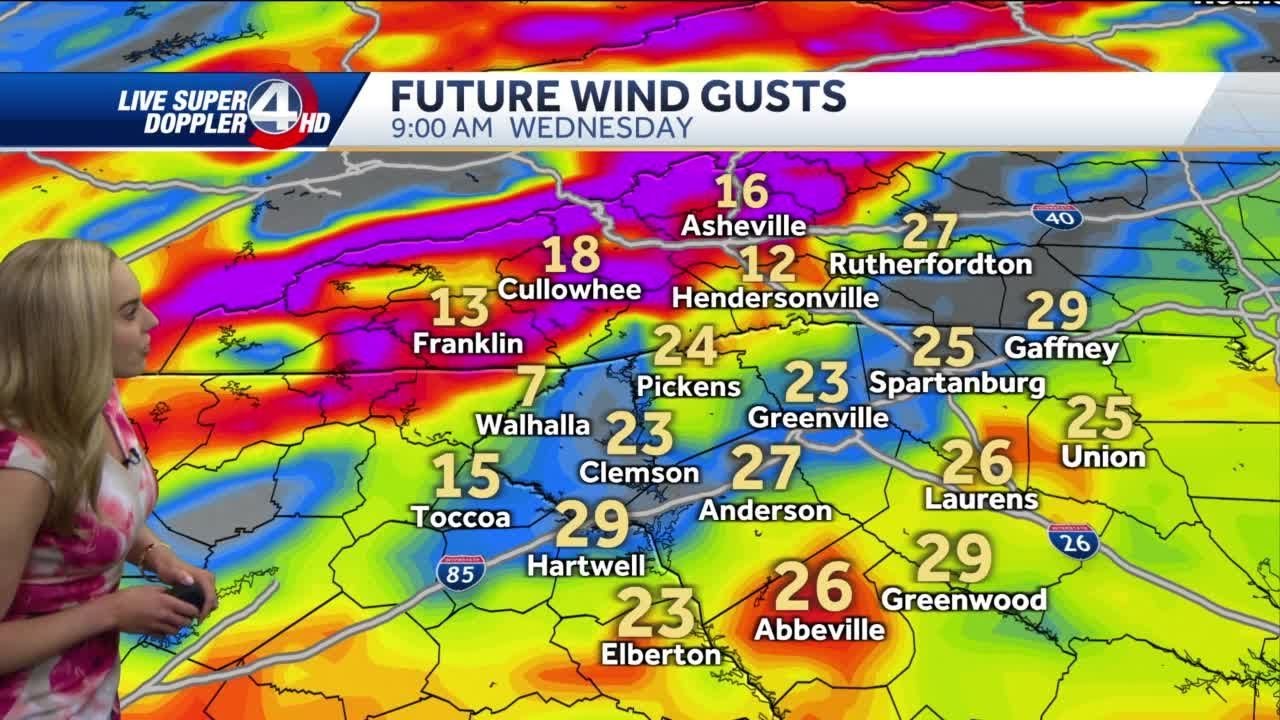 Sunny, warm Tuesday, but rain moves in Wednesday - YouTube
