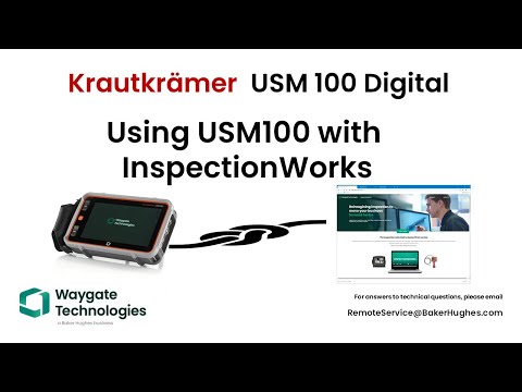 USM 100 Digital   End to End with InspectionWorks