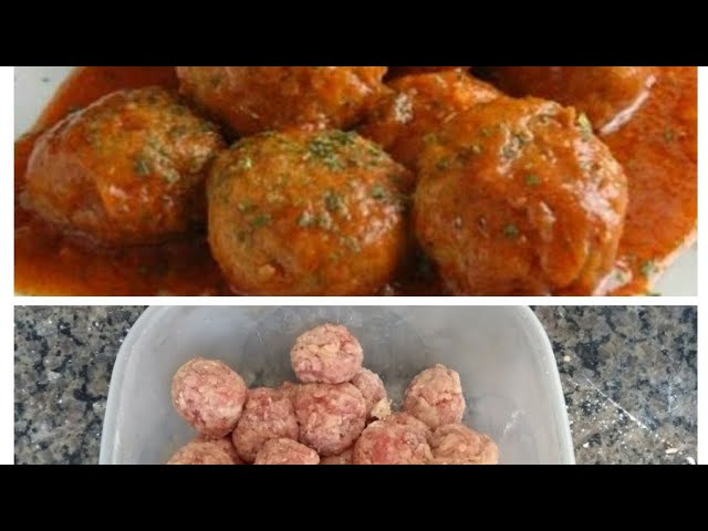 RECEITA DE ALMÔNDEGAS