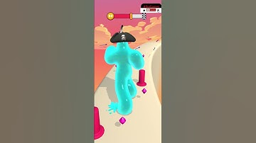 Blob Runner 3D 🔵🟣⚪ ( Android Gameplay Level Up All Level New Android Game ) #shorts game