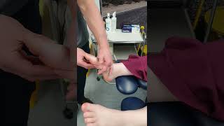 Foot assessment procedure and reasoning