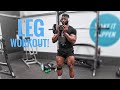 THE PERFECT LEG WORKOUT TO BUILD BIG STRONG LEGS  My Top Tips