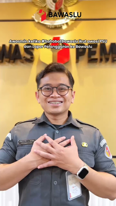 #sahabatbawaslu #ayoawasibersama psu pasca putusan MK. Lapor ke Bawaslu jika ada dugaan pelanggaran