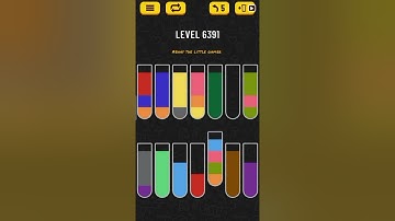 Water sort puzzle level 6391