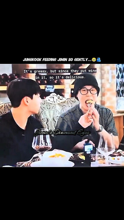 The way Jungkook fed Jimin… My heart 😭✨ #shorts #jimin #jungkook #jikook #bts #shortsfeed #fyp
