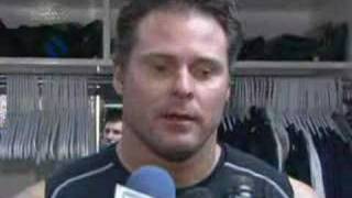 Jason Giambi after the game, 4/1/08