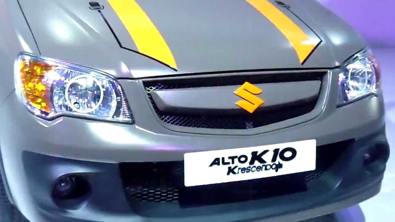 Maruti Displays Alto K10 Krescendo At 2014 Auto Expo