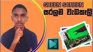 How to remove green screen | Green Screen | Sinhala | VSDC | Creative KD | 2022