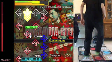 DDR/StepMania - STM 200 - PARANOiA ETERNAL(X-Special) [boss song] - Challenge Sightread