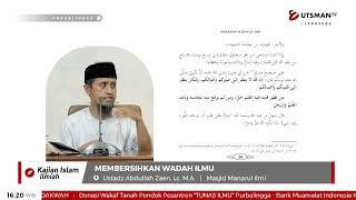 LIVE  Membersihkan Wadah Ilmu - Ustadz Abdullah Zaen, Lc. M.A. screenshot 2