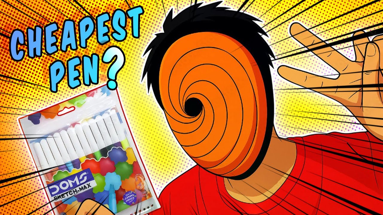 How to color like a pro with cheap sketch pen ✨ll BankaiArt