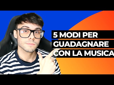 5 MODI PER GUADAGNARE COME ARTISTA O PRODUCER NEL 2021🎶 (con la musica)