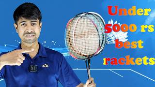 Best Badminton Rackets Under ₹5000 🏸 | Full Review + On Court Test (2026)