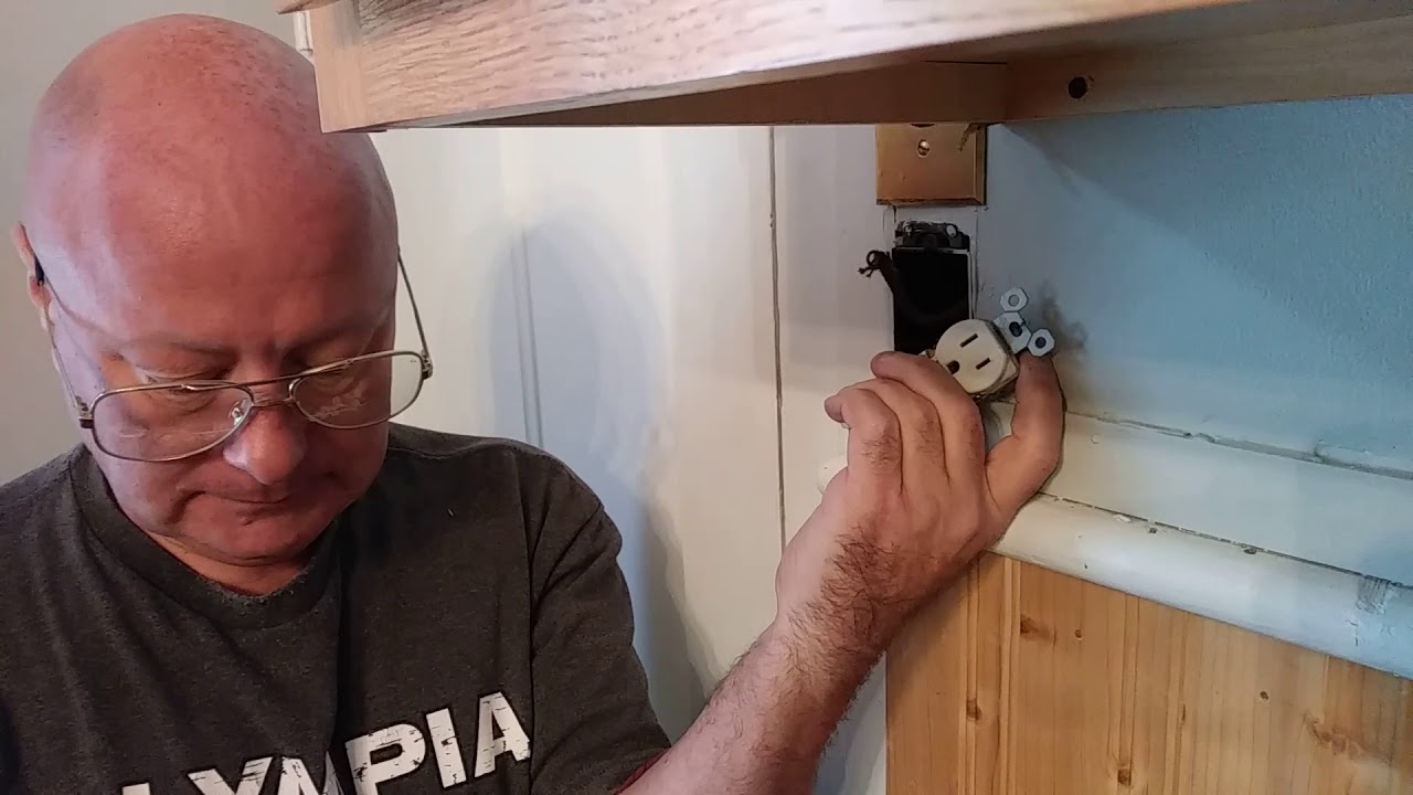 I show how to replace a worn out 2 prong outlet. (Consalt codes if in ...