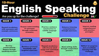 Thử thách nói tiếng Anh 10 giờ! screenshot 2