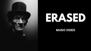 ERASED - Ai music video - FLAIRAIN new music - Marc Jaytin - black and white horror music video