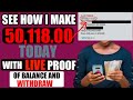 See How I Make 50,118k Today Without Spending Any Money - How To Make Money Online In Nigeria (2022)