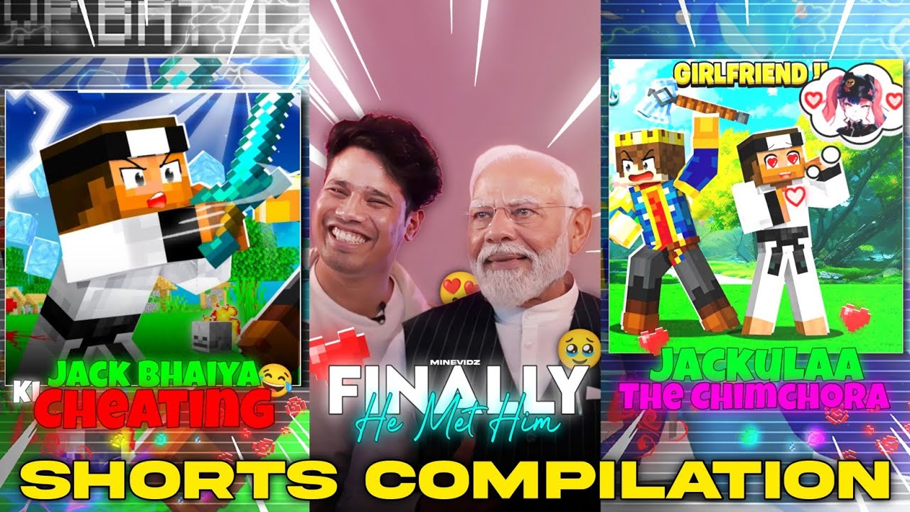 @GamerFleet Shorts Compilation | Jack Bhaiya Funny Moments | MinevidZ ...