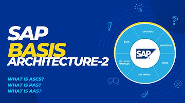 SAP BASIS -- ARCHITECTURE 2 (ASCS--PAS--AAS)