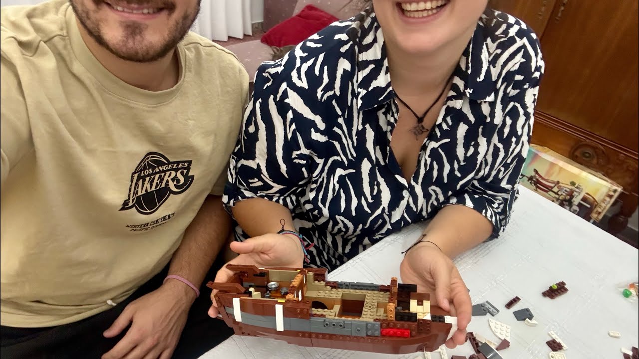 Construyendo el LEGO Going Merry (One Piece) ASMR - parte 1