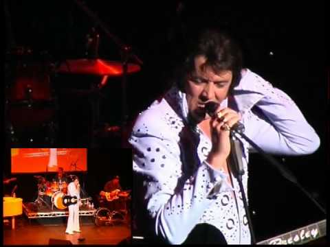 Ritchard Atkins as Elvis Presley for hit tribute show "Rock 'n' Roll Paradise"