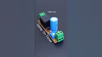 Delay On Timer Circuit