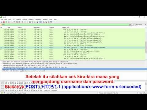 Cara mengetahui password login orang lain dalam satu jaringan