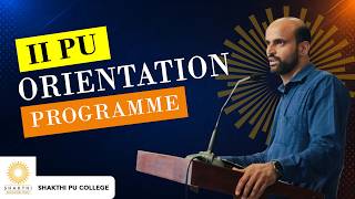 II PU Orientation Programme 2026 | Shakthi PU college Wealth