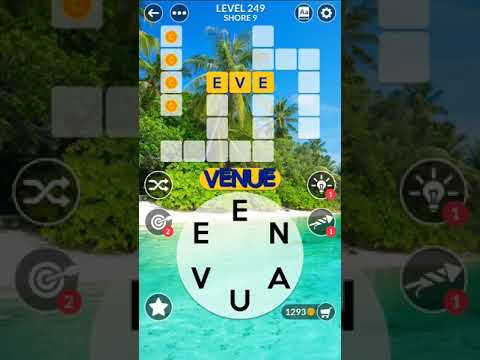 Wordscapes Level 249 Answers Youtube