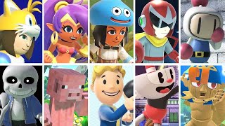 Super Smash Bros Ultimate | All Mii Fighter Costumes (Fighters Pass 1 \& 2)