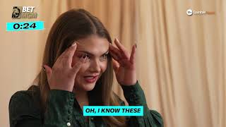 Кадр из ролика «"I really apologise, this is SO EMBARRASSING!" 😂 | Megan Nicholls takes on the horsey alphabet»