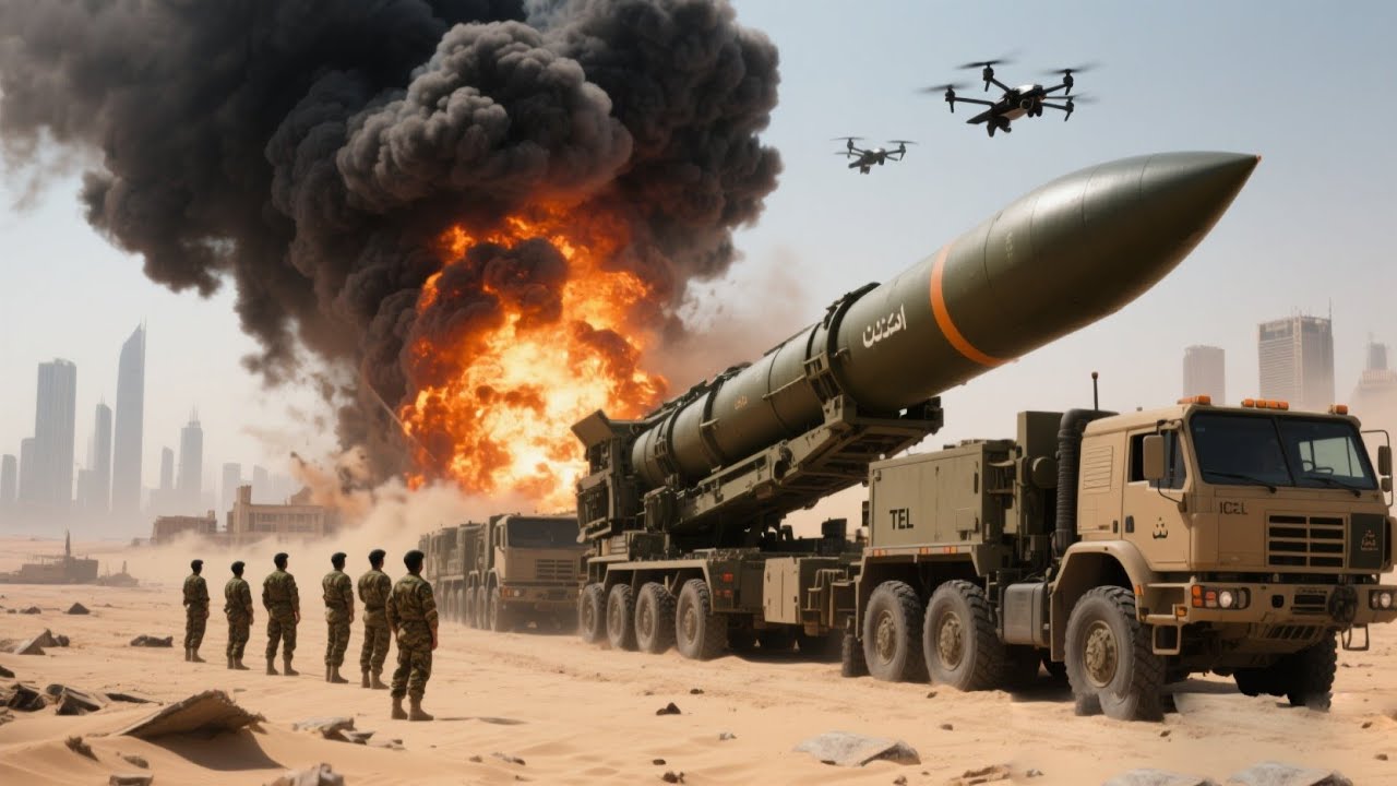 25 секунд назад! Иран только что запустил свою самую мощную ядерную ракету… Посмотрите, что произош