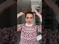 HOLIDAY MESSY BUN TUTORIAL