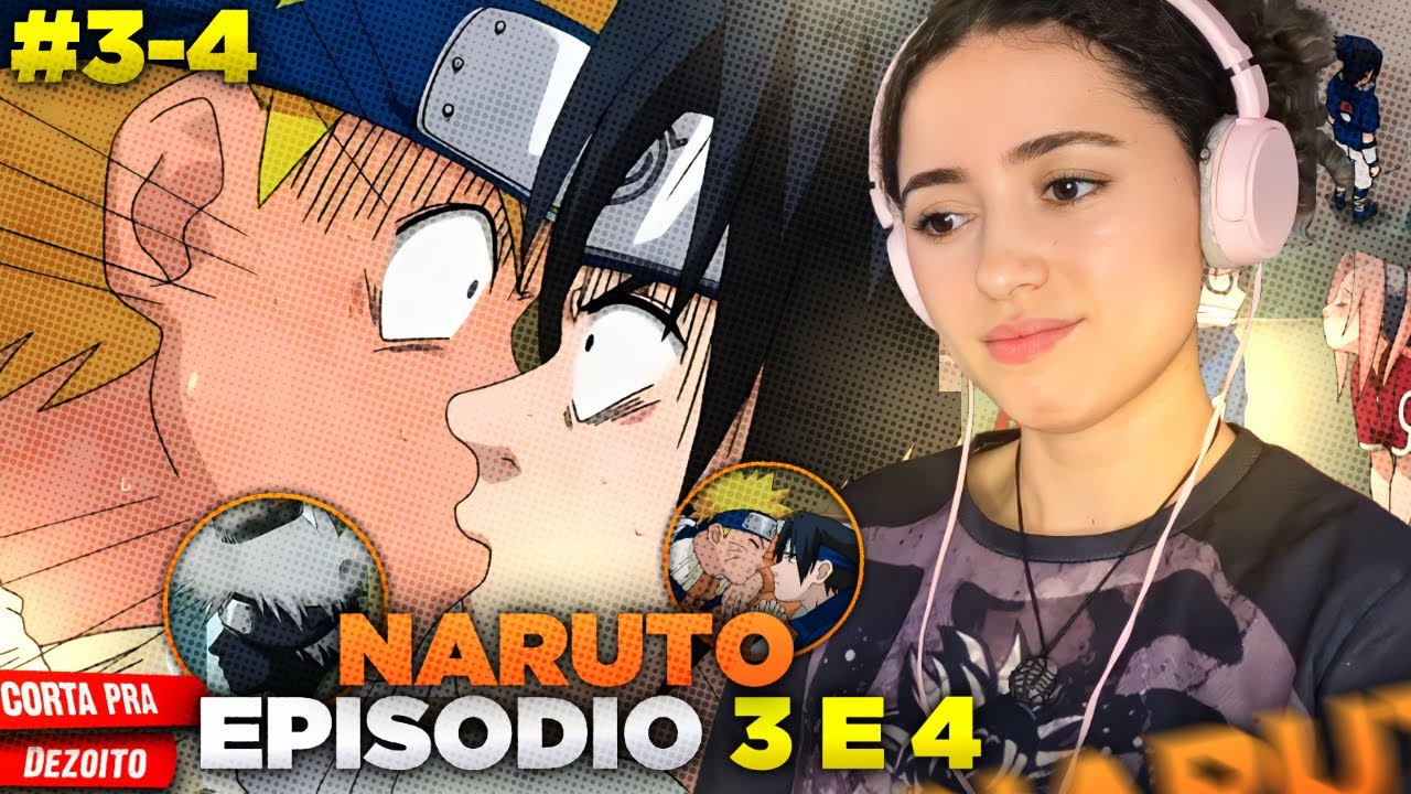 NARUTO CLASSICO EP 03  💥NARUTO CLÁSSICO EPISÓDIO 3 - Rivais